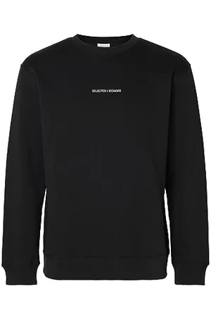 SELECTED Męska bluza haftowana, , XXL