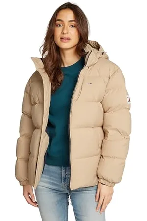 Tommy Hilfiger Męska kurtka puchowa TJM ESSENTIAL EXT DM0DM19786 inne kurtki, beżowa (złote złoto), rozmiar 3XL, , 3XL duże rozmiary