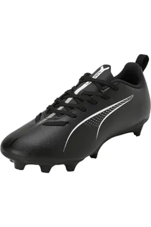 PUMA Unisex Ultra 5 Play Fg/Ag Jr buty piłkarskie dla dzieci, Czarna , biała , 33 EU