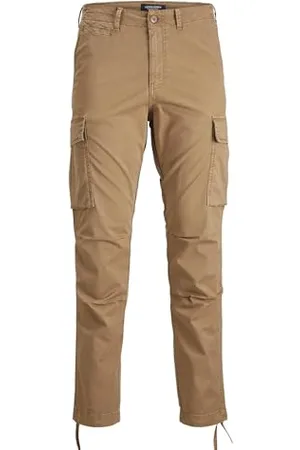 JACK & JONES Męskie spodnie cargo zwężane spodnie cargo, , 30W / 30L
