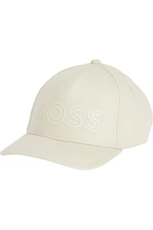 HUGO BOSS Męska czapka Pyer-Old-School Cap, jasnobeżowa 271
