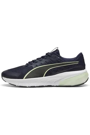 PUMA Unisex Cell Glare buty do biegania szosowego, Navy Cool Cucumber Black, 38.5 EU