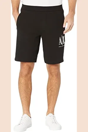 Armani Exchange Męskie logo z przodu, regulowane stringi na co dzień, , L