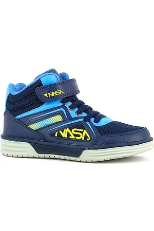 Pablosky NASA Niebieskie buty sportowe chłopięce z zamknięciem, , 34 EU