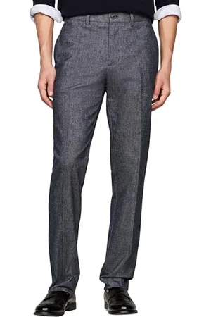 Tommy Hilfiger Męskie spodnie DC Denton Brushed Marl MW0MW36735, niebieskie, 3228, , 28W / 32L