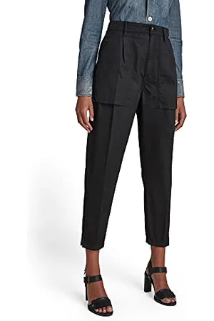 G-Star RAW Damskie spodnie na co dzień Archive High Waist 3D Chino RAW damskie spodnie casualowe Archive High Waist 3D chinosy, , 26
