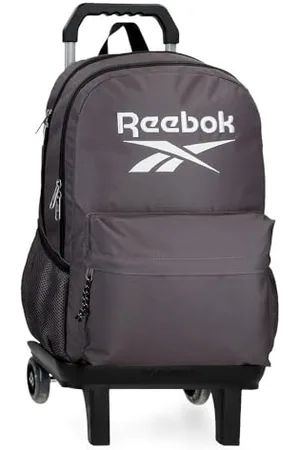 Reebok Boston Plecak Szkolny Dwukomorowy z Przenośnym Wózkiem 15,6 cala 31x44x15 cm Poliester by Joumma Bags, , 31x44x15 cms, Dwukomorowy plecak szkolny z wózkiem