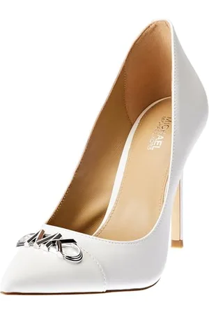 Michael Kors Parker Pump, Buty na Obcasie Kobiety, Optic White, 40 EU, , 40 EU