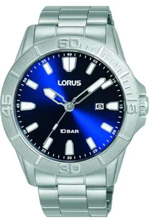 Lorus Męski analogowy zegarek kwarcowy z bransoletką ze stali nierdzewnej RH941QX9, , bransoletka