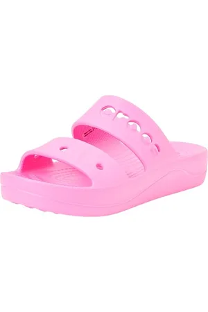 Crocs Damskie sandały Via Platform, Electric Pink, 36 EU, , 34/35 EU