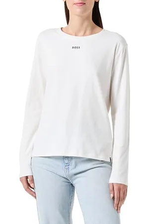 HUGO BOSS Ci_ls-Shirt piżama damska z długim rękawem, , 3XL