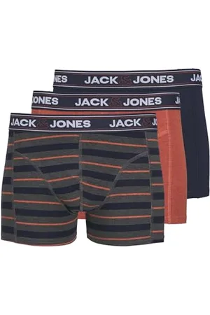 JACK & JONES JACJOHN Trunks 3-pak SN, , M