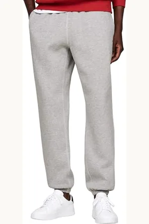 Tommy Hilfiger Męskie spodnie dresowe Essential MW0MW37231, spodnie dresowe, szare, XL, , XL