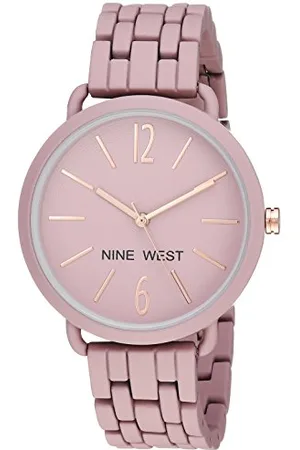 Nine West Damski zegarek na gumowanej bransolecie, NW/2148MVMV