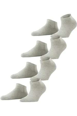 ESPRIT Kobiety Skarpety do trampek Solid W Sn bawełna krótkie jednokolorowe multipak, , 36-41