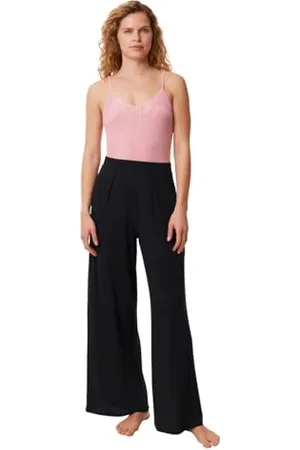 Triumph Damskie spodnie Aura Spotlight Pajama Bottom, czarne, 44, , 44