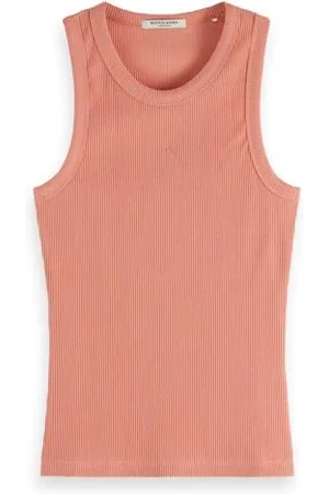 Scotch&Soda Damski tank top Racer Rib, , S