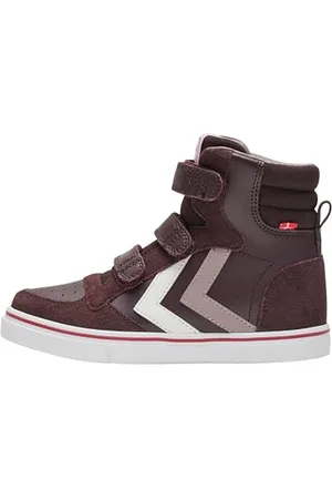 Hummel Unisex Stadil Pro Jr dziecięce buty sportowe, brązowy - - 27 EU