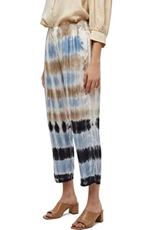 Minus Damskie spodnie Anya, piaskowy batik, 18