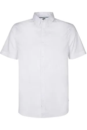 Petrol Industries INDUSTRIES Men Shirt Short Sleeve Uni M-1040-SIS442; Kolor: Bright White; Rozmiar: XXL, , XXL
