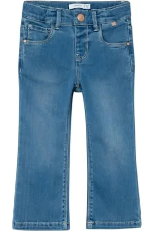 NAME IT NMFSALLI Bootcut Jeans 8292-TO NOOS, , 92 cm