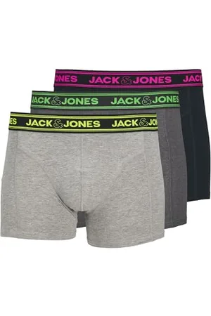 JACK & JONES JACETHAN SOLID Trunks 3 Pack SN, , XXL