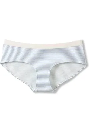 Calida Damskie Natural Joy Stripe Slip, Milky Blue, L
