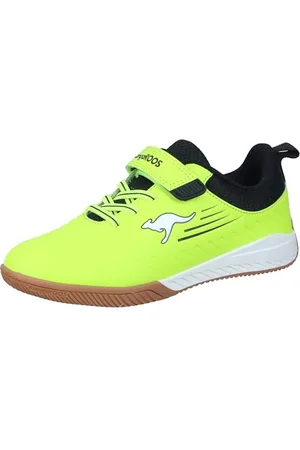 KangaROOS K5-Winged EV Koszyk, Neon Żółty/Jet Black, 30 EU, , 30 EU