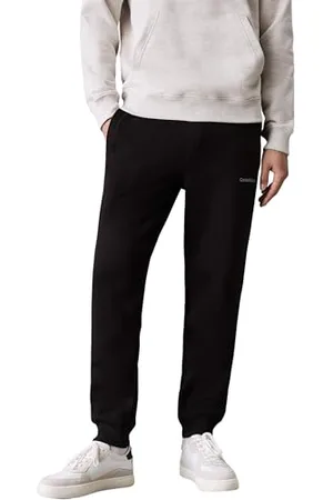 Calvin Klein Jeans Męskie spodnie MONOLOGO HWK J30J325658, spodnie dresowe, czarne, XXL, , XXL