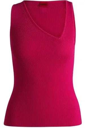 HUGO BOSS Sharpin damski top z dzianiny, , S