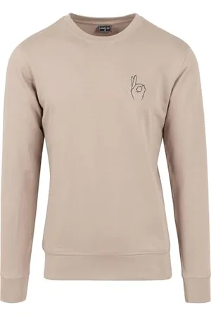 Mister Tee Męska bluza Easy Sign Crewneck darksand XL, , XL
