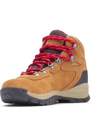 Columbia NEWTON RIDGE PLUS WATERPROOF AMPED Buty trekkingowe i turystyczne Mid Rise Kobiety,Elk, Mountain Red,37 EU