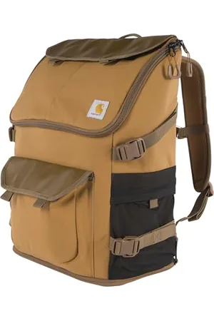 Carhartt Unisex-dorosły nylonowy plecak roboczy 35 l, trwały, wodoodporny plecak z 15-calowym plecakiem na laptopa, brown, rozmiar uniwersalny