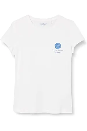 Mustang Damska koszulka w stylu Alexia C Chestprint, , XXL