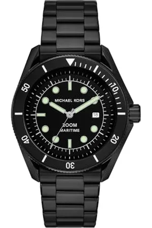 Michael Kors Męski analogowy zegarek kwarcowy z paskiem ze stali nierdzewnej MK9181