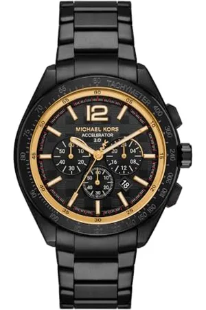 Michael Kors Męski analogowy zegarek kwarcowy z paskiem ze stali nierdzewnej MK9179