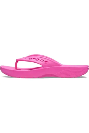 Crocs Sandały unisex Via Flip, Electric Pink, 38 UK, , 46/47 EU