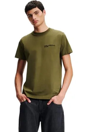 Karl Lagerfeld T-shirty, wąski t-shirt z krótkim rękawem, , S