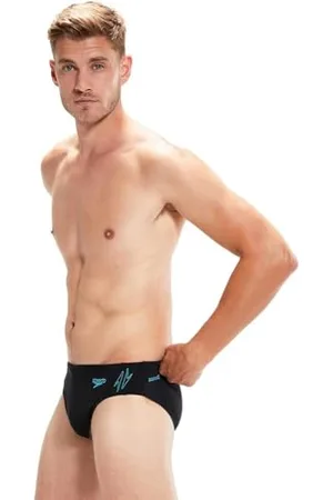 Speedo Męskie majtki Hyper Boom Splice, czarne/śrubowe, 30, , 176