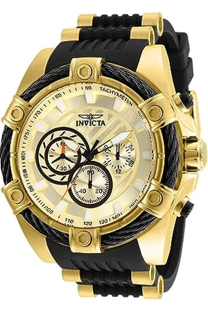 Invicta Bolt Męski zegarek kwarcowy ze stali nierdzewnej - 52 mm