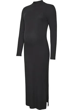 Mama;licious MAMA.LICIOUS MLTRINITY HIGH Neck JRS Dress NOOS, , XS