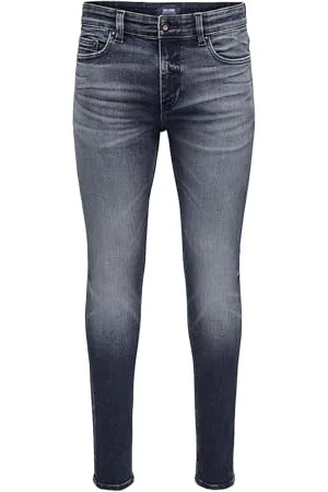 Only & Sons ONSWARP Skinny Jax DBD 8795 DCC DNM VD, , 32W / 32L