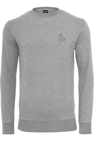 Mister Tee Bluza męska Easy Sign Crewneck Grey S, , S