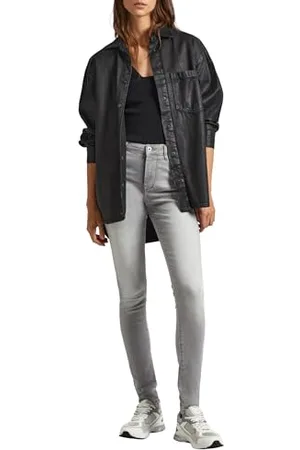 Pepe Jeans Dżinsy Skinny Fit z niskim stanem 27, , 27W / 30L