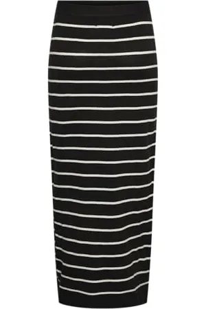 Pieces® Damska spódnica z dzianiny Pcjoy Ankle Slit Knit Mm, , XS
