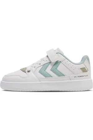 Hummel Oterra A/S ST. Power Play JR Sneakers, białe/turkusowe, 30 EU, , 30 EU