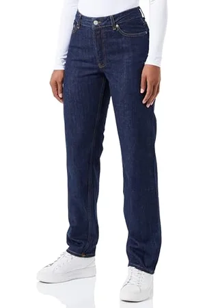 JACK & JONES JACK&JONES Damskie dżinsy JXSEOUL Straight MW CR3016 SVG DNM, dżinsy , 27/32, , 27W / 32L