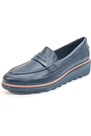 Clarks Sharon Aster Penny Loafer damskie loafer, , 40 EU