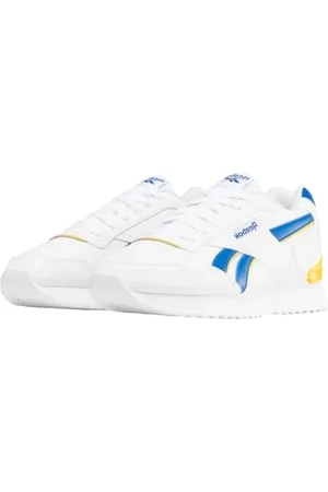 Reebok Sneakersy uniseks Glide Ripple Clip, Ftwwht Vecblu Clayel, 34 EU