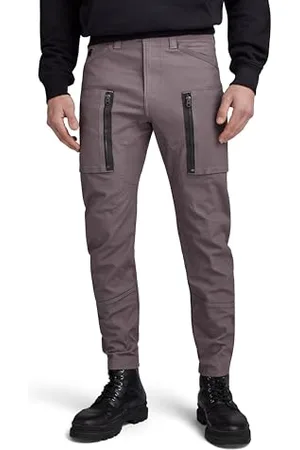G-Star RAW męskie spodnie cargo z kieszenią na zamek błyskawiczny 3D, , 31W / 34L